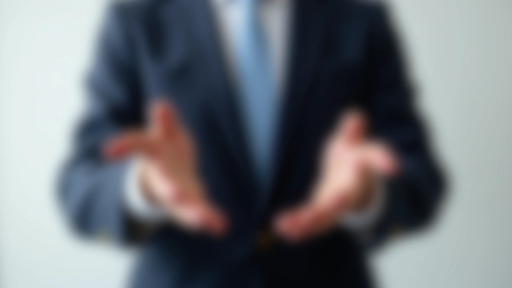 Três exemplos de gestos de mãos eficazes: apontar, palmas abertas e punho fechado